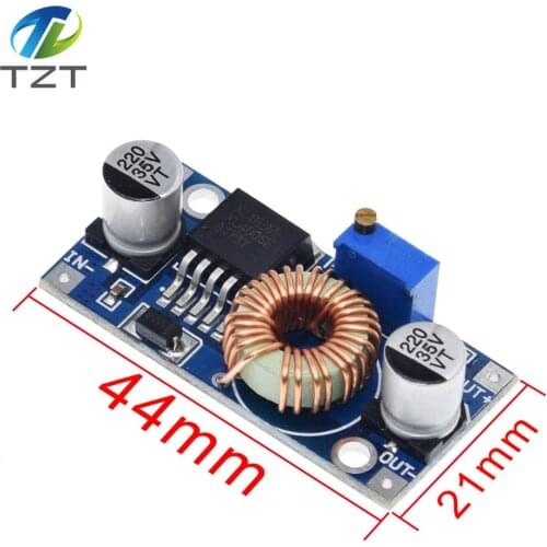 TZT XL4005 DSN5000 Beyond LM2596 DC-DC adjustable step-down 5A power Supply module,5A Large current Large power