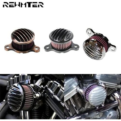 Motorcycle CNC Air Cleaner Intake Filter System Aluminum For Harley Sportster 883 1200 1991-2016 Iron 883 2009-2015 2016