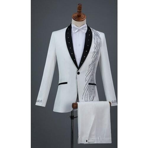 WZSKMJXH Mens Wedding Suits