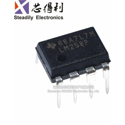 10pcs/lot | Lm258p Dip-8 Original Texas Brand New