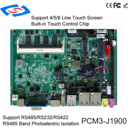 Fanless ITX Embedded Mainboard Quad-core intel celeron j1900 4GB ram Mini industrial Motherboard