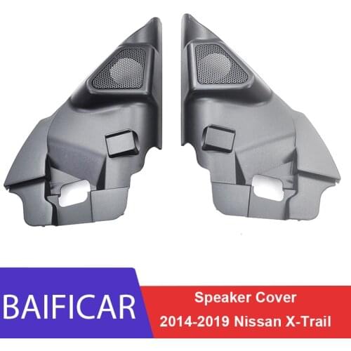 Baificar Brand New Triangle Head Speakers Cover Car Audio Trumpet Door Trim Tweeter Cover For 2014-2019 Nissan X-Trail