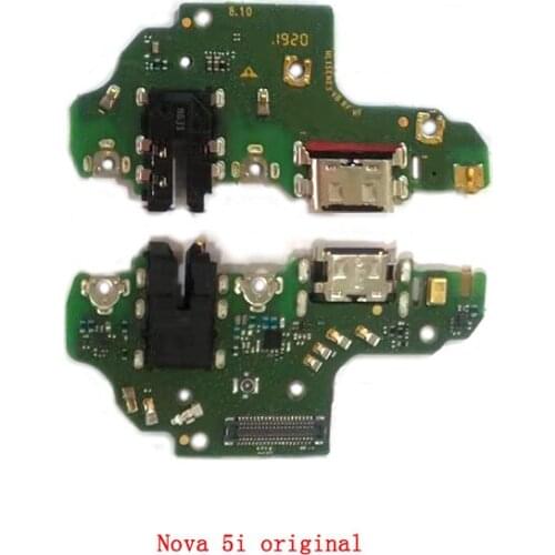 For Huawei Nova 5i Pro USB Charging Dock Port Microphone Connector Flex Cable Board