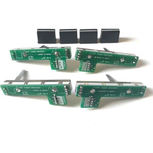 CH1 CH2 CH3 CH4 FADER FIT For PIONEER DJM 800 DWX2537 DWX2538 DWX2539 DWX2540(4pcs) MADE JAPAN