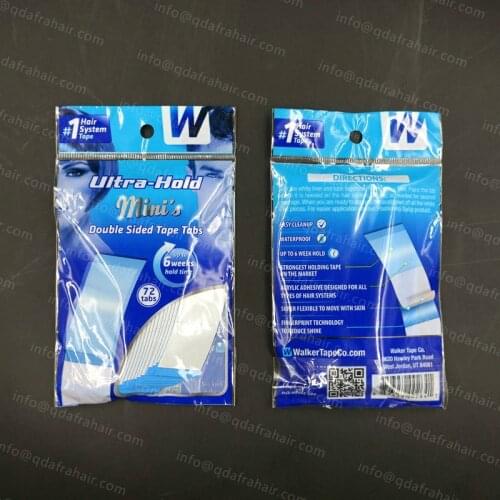 Hstonir Minis Ultra Hold Doulbe Sided Tape Tabs Up To 6 Weeks Hold Time Hair Replacement Tape T022