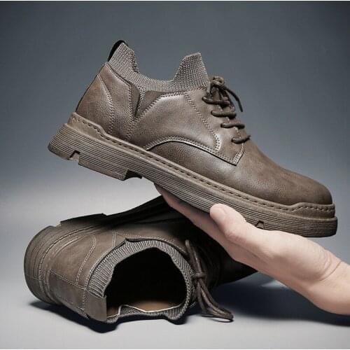 HUIYI Men's Work Shoes