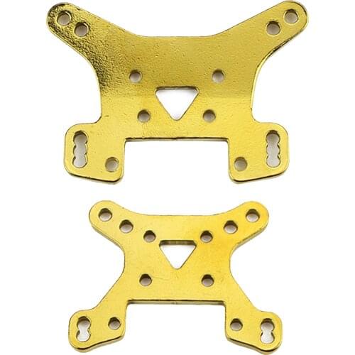 Metal Front Rear Shock Absorber Plate Fit For WLtoys 124019 RC Car Parts