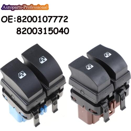 New Car Electric Window Control Switch Button For Renault Megane II 2002-2014 Laguna MK2 2001-2007 8200315040 8200107772