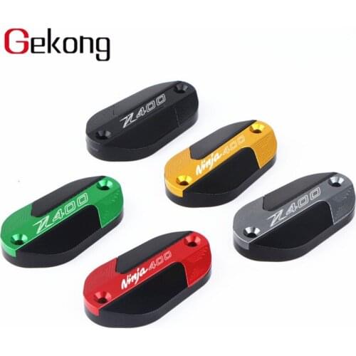 The New For KAWASAKI NINJA400 NINJA 400 Z400 Z 400 2019-2020 Motorcycle Accessories Front Brake Fluid Reservoir Cap Cover