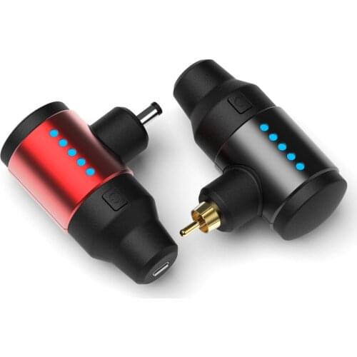 New Mini Tattoo Wireless Charging Power Supply Portable Power Supply DC RCA Interface Tattoo Pen Motor Machine