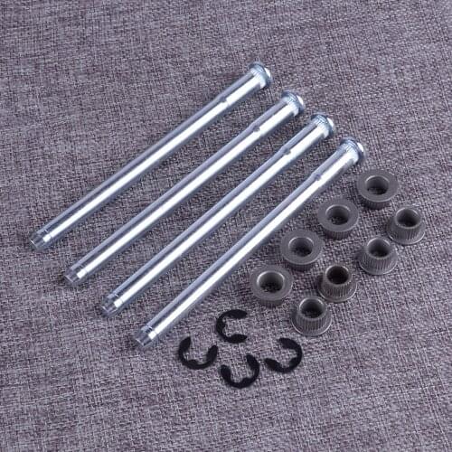 DWCX Door Hinge Detent Pin and Bushing Repair Kits Fit For Chevy GMC Fullsize Truck SUV 2Door 1988-1997 1998 1999 2000 2001 2002