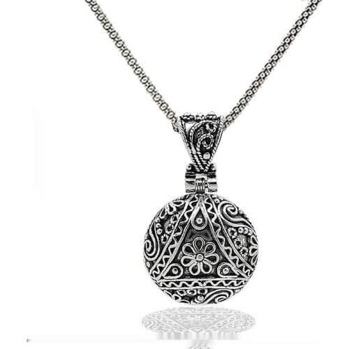 Silver Midyat Filigree Hand Handwork Necklace