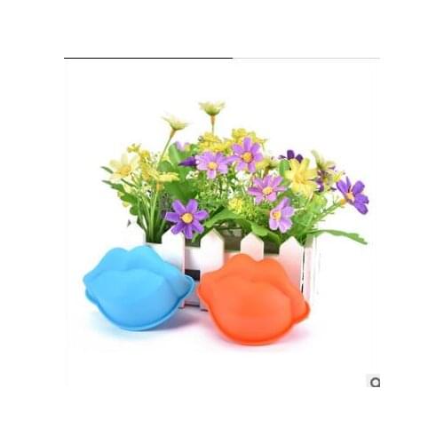 Lip silicone cake pudding, handmade soap mold cake pan silicone cake cup