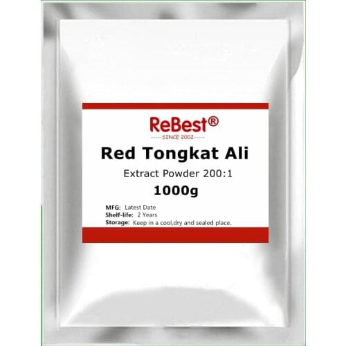 High Quality 100% Red Tongkat Ali Extract 200:1 Powder,Malaysia Best Eurycoma Longifolia,Jpasak Bumi