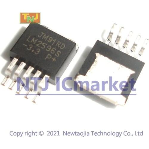 10 PCS LM2596S-3.3 TO-263 LM2596-3.3 Voltage Regulator IC CHIP