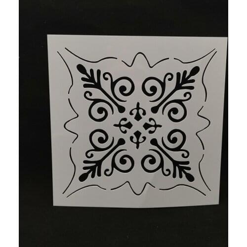 15*15 Creative Layering Stencils for Diy scrapbook/photo album Decorative Embossing coloring,painting stencil,home decor