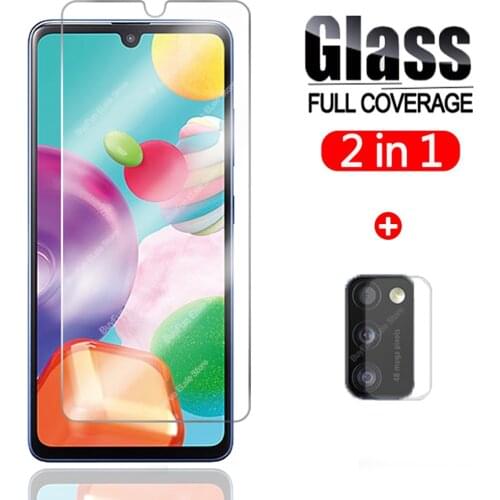 2-in-1 for samsung galaxy a41 glass screen protector camera Lens film glas on for samsung a 41 protective cover tempered glass