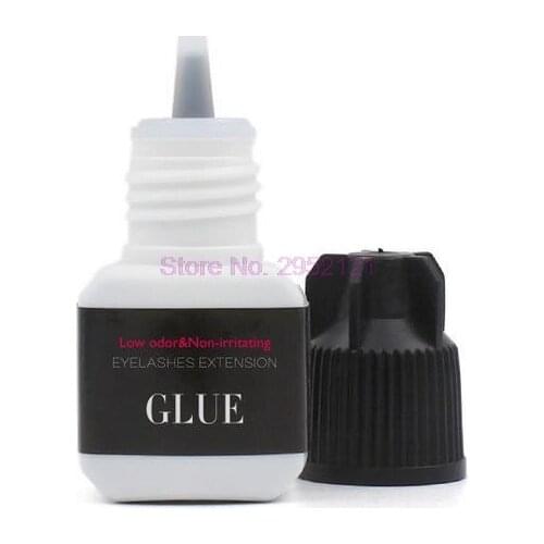 200pcs Eyelash Glue Eyelash Adhesive Glues Odor Free No Stimulation slow dry use for beginner 5ML beauty