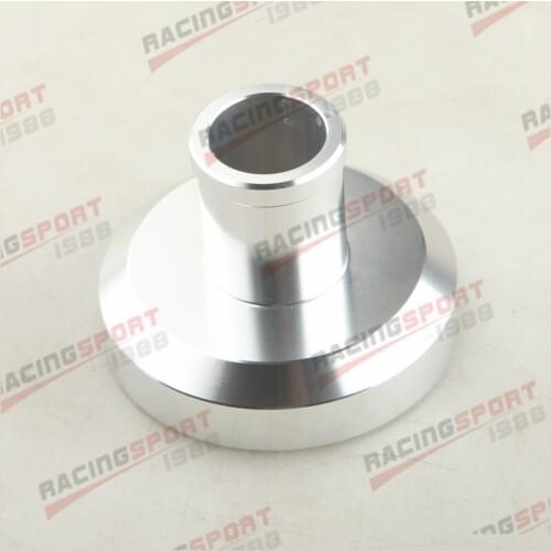 Aluminum BOV Blow Off Valve Flange Adaptor For HKS 1.25" inch Silver