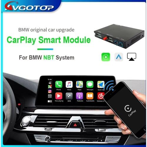 AVGOTOP Wireless Carplay Andriod Auto for BMW-NBT System of 6.5/8.8 inches of Screen (CP301N)