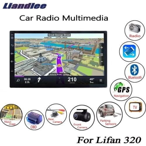 For Lifan 520/520i 2006~2012 Android Stereo Car Radio Player GPS Navigation Maps Camera OBD TV Screen No CD DVD
