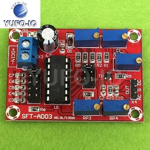Free Ship 2pcs ICL8038 in Low-Frequency Signal Source Waveform Signal Generator Module, the Sine Wave Triangle Wave Square Wave
