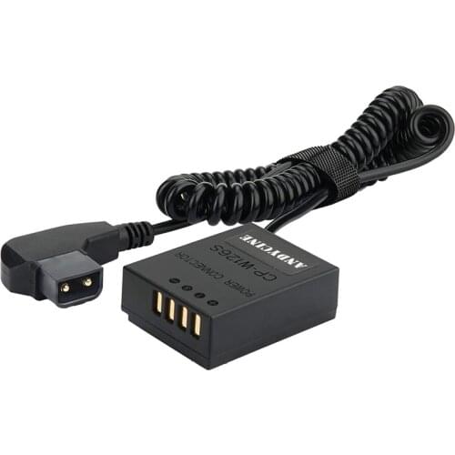 DTap to FUJIFILM CP NP W126S Intelligent Dummy Battery Coiled Cable for FUJIFILM XT1/XT2/XT3/XT10/XT20/XT30 Cameras