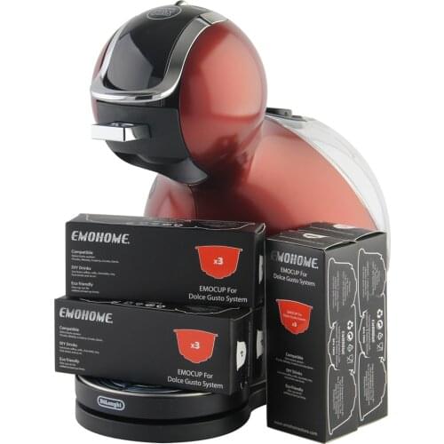 EMOHOME Dolce Gusto Reusable Capsules