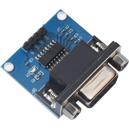 MAX3232 RS232 to TTL Serial Port Converter Module DB9 Connector MAX232 For Arduino