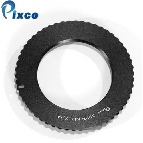 Pixco Ultra-slim Lens Mount Adapter Ring for M42 Screw Mount Lens to Nikon Z Mount Camera Z fc/Z7II/Z6II/Z50II