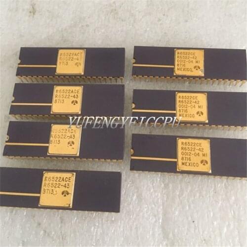 R6522CE R6522ACE Antique cpu collection testimony of history antique computer accessories