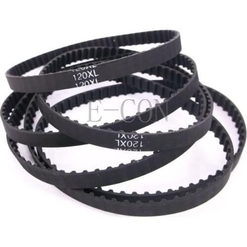 10pcs 120XL Timing Belt L031 60teeth Width 0.31inch(8mm) XL Positive Drive Pulley for CNC Stepper Motor and engraving machine