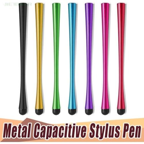 100pcs/lot Long section waistline pen Capacitive Stylus Pen Touch Screen Pen for iPhone X MAX 8 iPad Mini Smart Phone Tablet PC