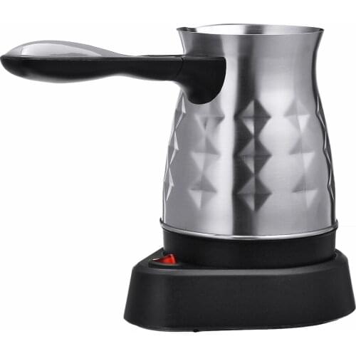 600W Turkish coffee pot Electric Maker Quick Heat Tea/Milk Making Machine Household Office plastic Italian espresso moka pot