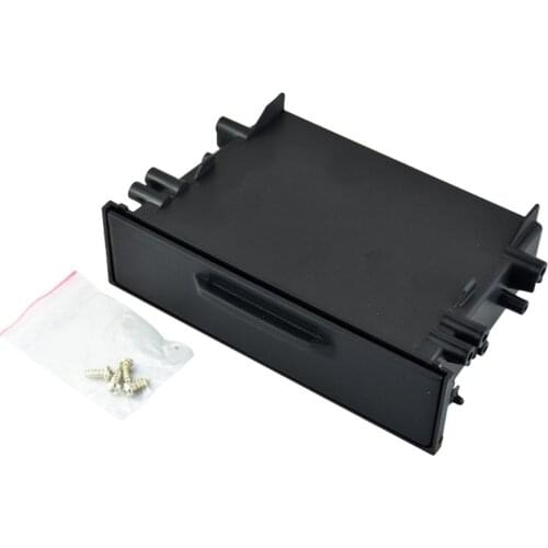 Universal Car Auto Single Din Radio Pocket Kit Installation Set Up Dash 1 Storage Box Car For Toyota