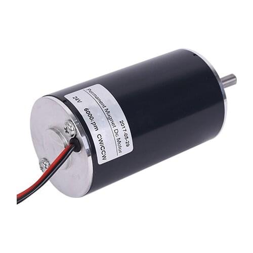1PC 24V Adjustable-speed Motor 12V Motor 8mm Shaft Diameter DC High Speed Machine 2000RPM 3000RPM 4000RPM 6000RPM