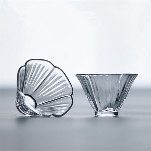 High Temperature Resistant Glass Tea Cup Japanese Small Tea Cup Personal Cup Owner Single Cup Hammered Tea Bowl Kung Fu Tea Set