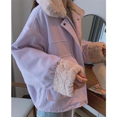 2021 Autumn New Casual Solid Long Sleeve Velvet Patchwork Outerwear Winter Women Corduroy Jackets Single Breasted Thicken Coats