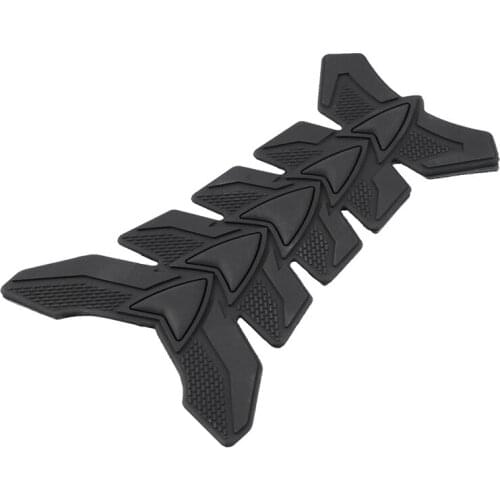 3D Rubber Tank Pad Protector, Motorcycle Tank Pad Gas Oil Fuel Tank Pad Vinyl Decal Tank Protector Motorcycle Sticker, 3 Colors
