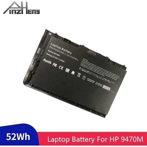PINZHENG 14.8v 52Wh Laptop Battery For HP EliteBook Folio 9470 9470M Series HSTNN-IB3Z HSTNN-I10C BT04XL BA06 687517-1C1 Battery