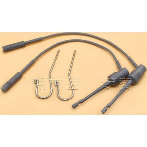 1 Set Dental Apex locator accessories lip hook holder dental file clips