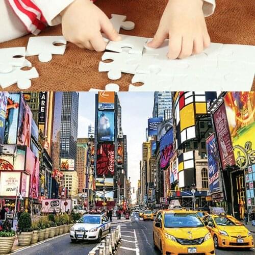 Times Square Jigsaw Puzzle 1000 Piece For Adults Kids Learning Education Games In Stock