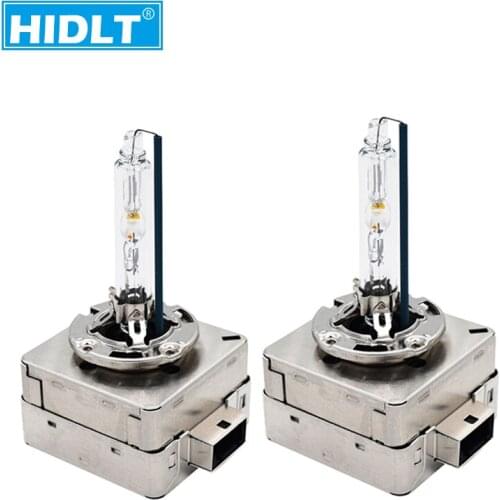 HIDLT Original 35W 55W Xenon D1S HID Replacement Bulb 5000K 4300K 8000K 6000K D3S Metal Base D1 D3 Car Light Xenon Headlamp Bulb
