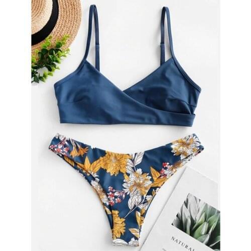 Swimsuit Women 2 Pieces High Waist 2021 Luxury Brand Sexy Bikini Woman Swimsuit Maillot De Bain Femme Купальник Женский Women Sw