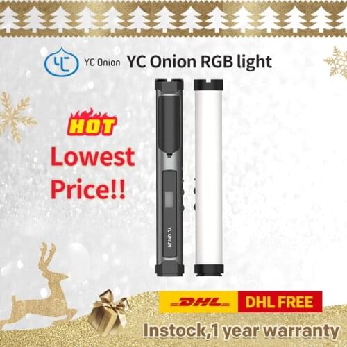 YC Onion Energy Tube LED RGB Light 3200k-6500k APP Control Photography Lighting Handheld Stick Soft Tube Light Tube