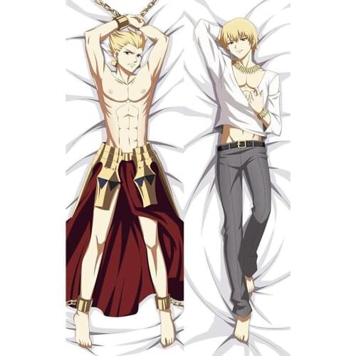 New Japanese Cool Anime Pillowcase Fate/Zero Gilgamesh Throw Otaku Dakimakura Gift Bedding Hugging Body Pillow Case 150x50 CM