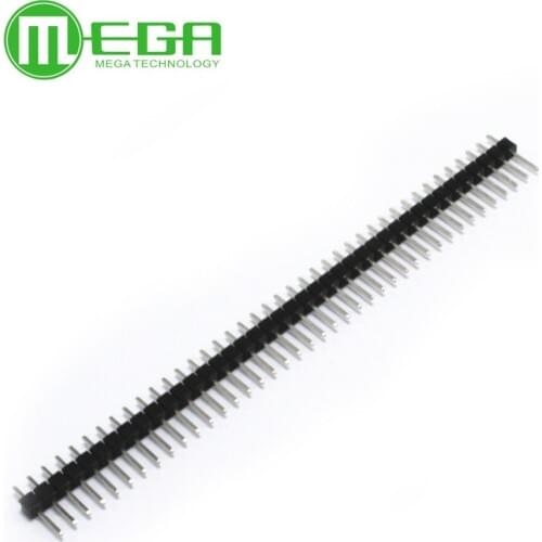 10pcs 40Pin 1x40 Single Row Male 2.54 Breakable Pin Header Connector Strip for Arduino