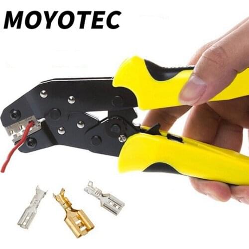MOYOTEC Crimping Pliers Terminal Multi-functional Insert spring Clamp Tools Insulated Terminal Pliers Tools Practical Hand Tool