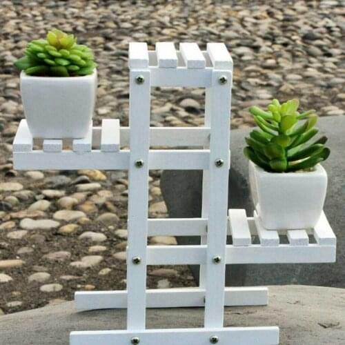 Stands Rack Shelf Stand Wooden Plant Flower Pot Garden Display Plant Holder
