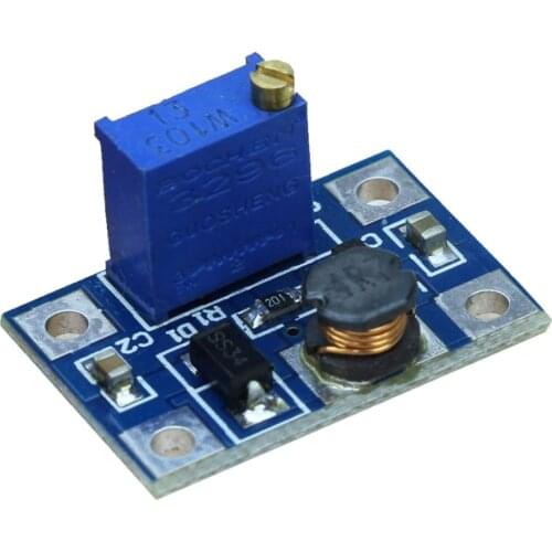 2-24V to 2-28V 2A DC-DC SX1308 Step-UP Adjustable Power Module Step Up Boost Converter for DIY Kit